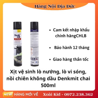 Bình xịt vệ sinh lò nướng, lò vi sóng, nồi chiên không dầu Denkmit 500ml