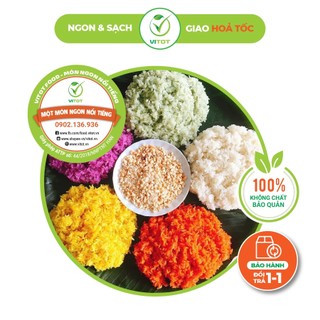 Xôi ngũ sắc điện biên vitot đặc sản tây bắc