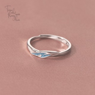 Blue wing ring