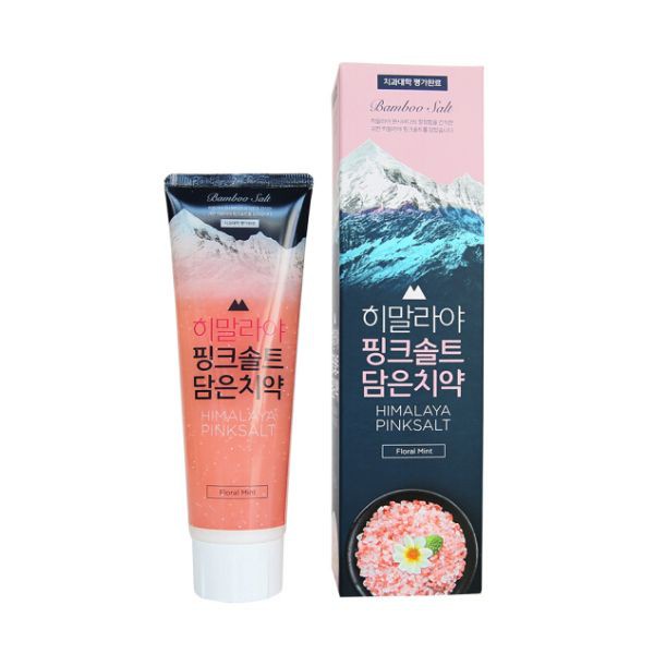 KEM ĐÁNH RĂNG BAMBOO SALT LG Hàn Quốc HIMALAYA PINK SALT 100G