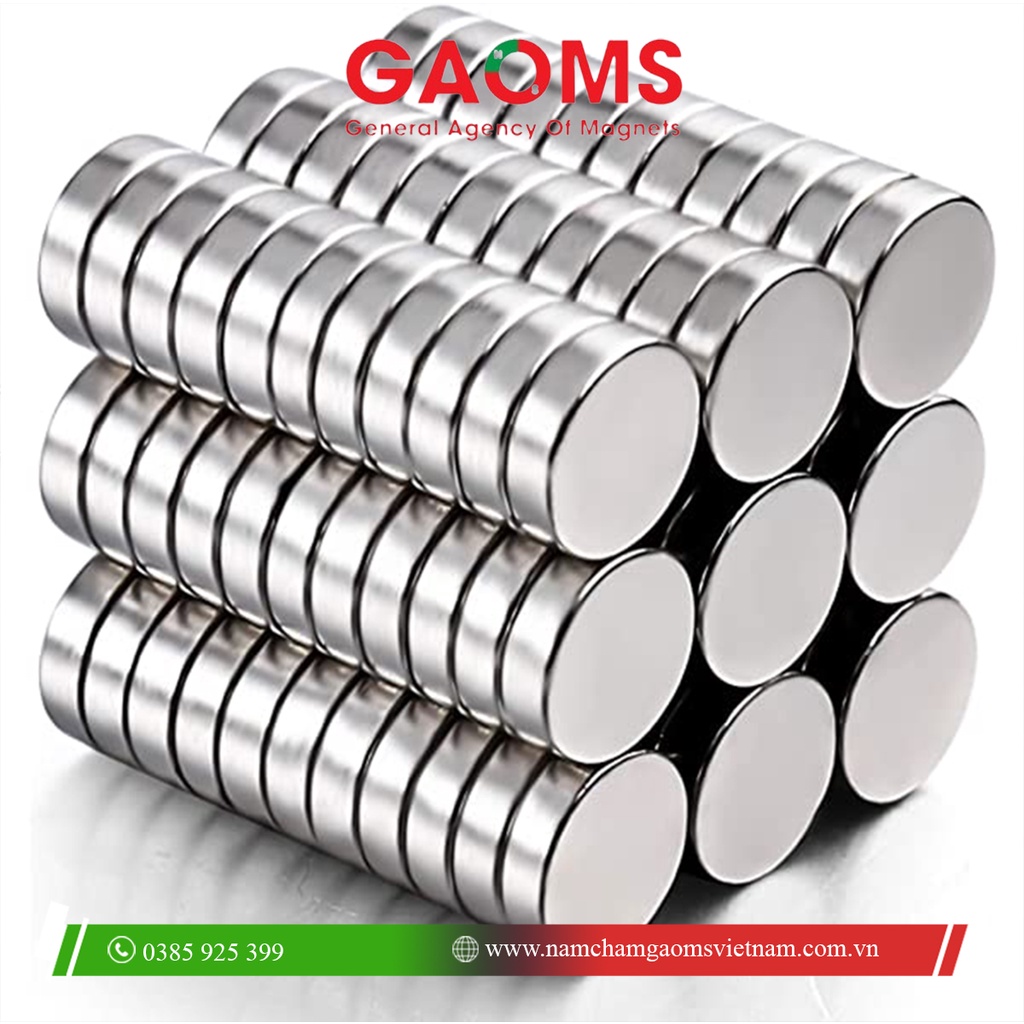 Nam châm viên 14x5mm GAOMS, N35