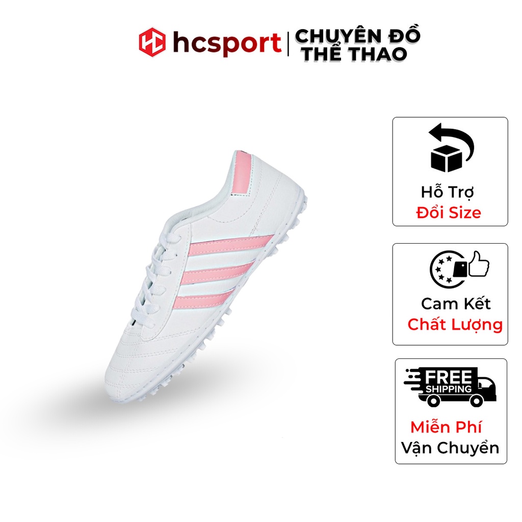Giày Wika 3 Sọc Da Nhăn Chính Hãng Đã Khâu Toàn Bộ Đế - [ HCSPORT ]