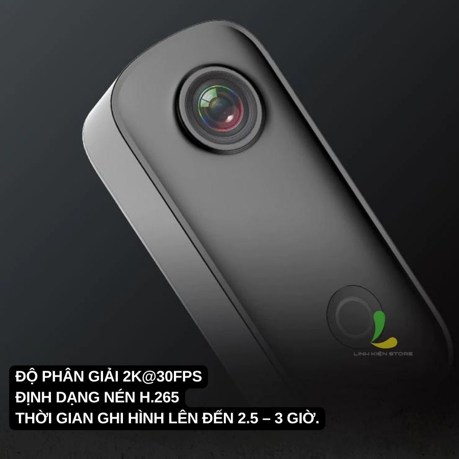 Camera hành trình SJCAM C100 Plus - Máy quay hành động nhỏ gọn bỏ túi phiên bản nâng cấp độ phân giải 1080P Zoom 2X | BigBuy360 - bigbuy360.vn