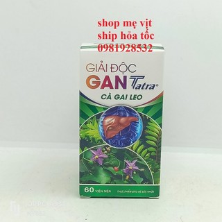 Giải độc gan Tatra lọ 60 viên giúp bảo vệ gan