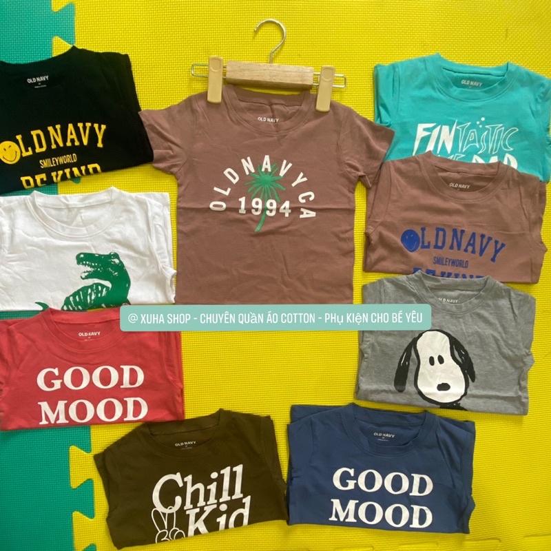 ANT105 - ÁO PHÔNG BÉ TRAI 0LDNAVY 2-6 TUỔI - XUHASHOPBABY