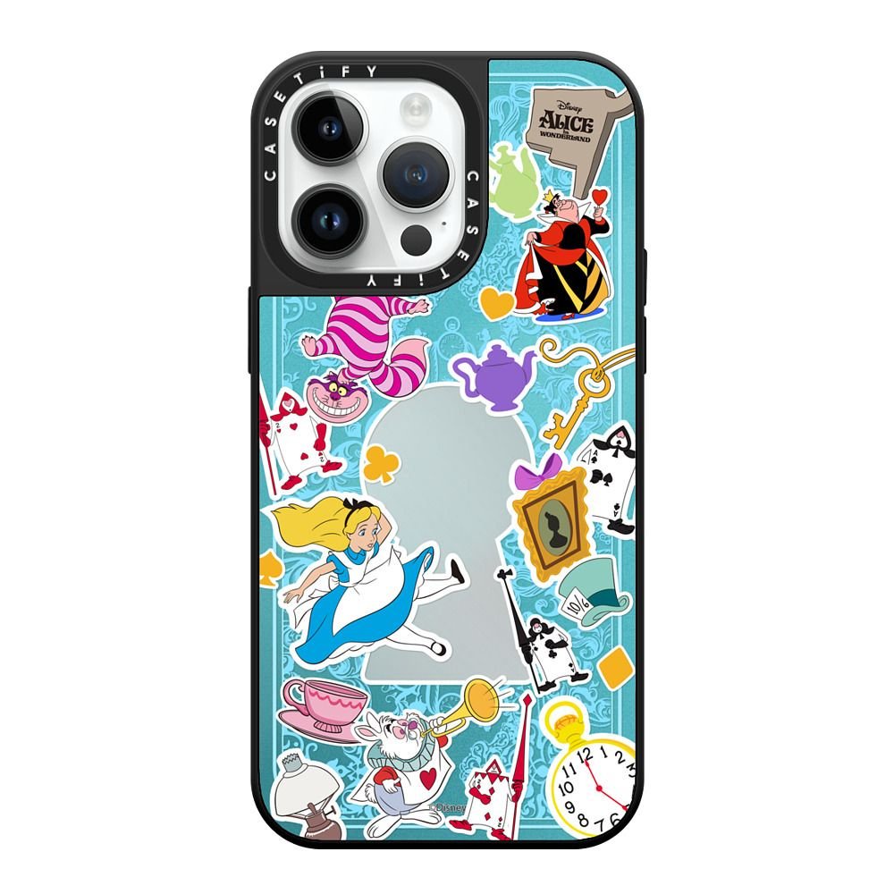 (CASETiFY Chính Hãng) Alice in Wonderland Stickermania Case | CASETiFY Auth | No Box