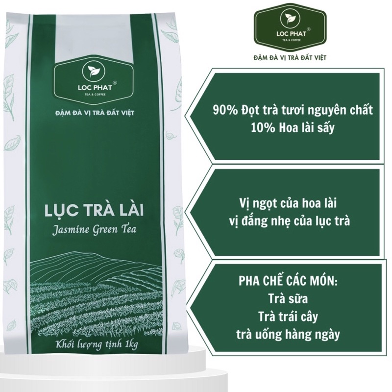 Lục trà lài Lộc Phát 1kg