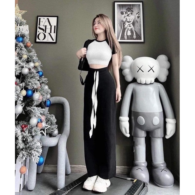 Set bộ croptop raplang