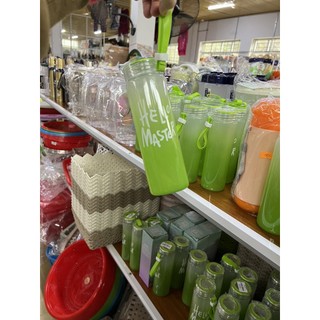Bình thủy tinh đựng nước Hello Master 400ML