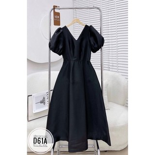BIGSIZE Đầm tafta nơ D61A