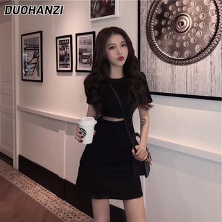 Đầm Đen Dáng Chữ A Không Tay Phong Cách Hepburn Quyến Rũ Cho Nữ