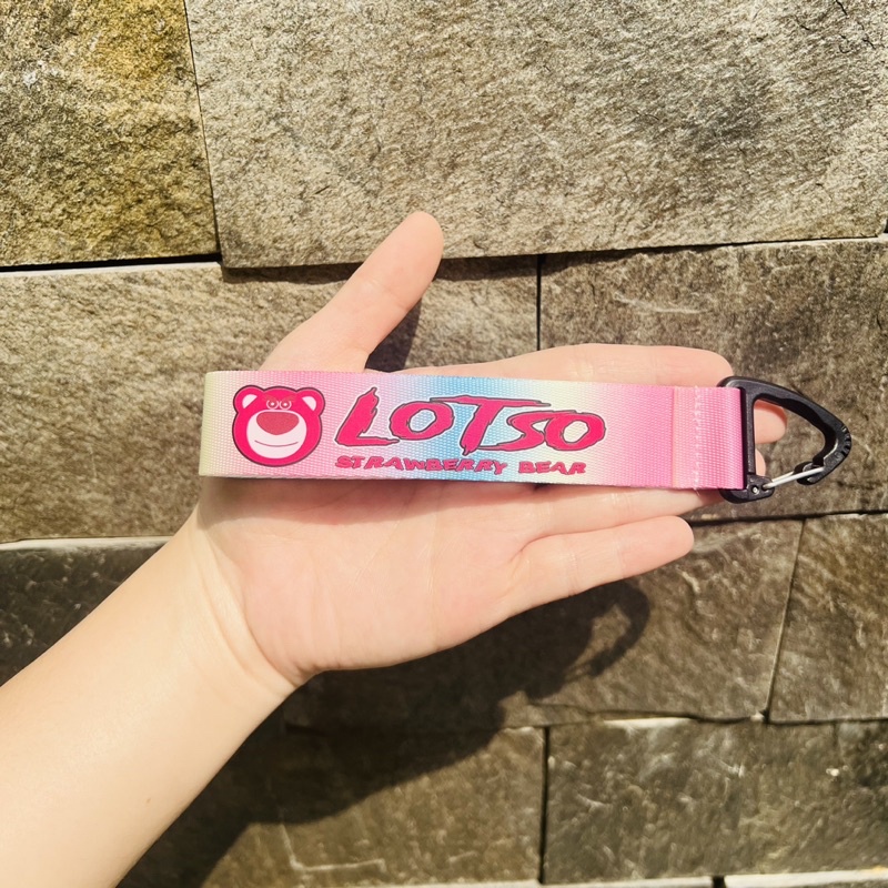 Dây Móc Chía Khoá Xe Hình Gấu Lotso Siêu dễ thương