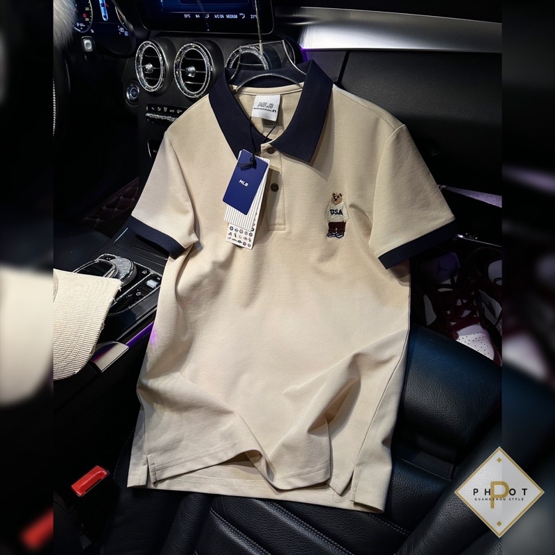 Áo Polo MLB Thêu QC L1