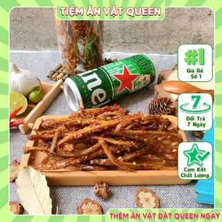 Cá kèo rim 250g tiệm ăn vặt queen - cá kèo rim hũ pet với các mẫu đồ ăn vặt các miền đầy đủ hương vị thơm ngon giá rẻ