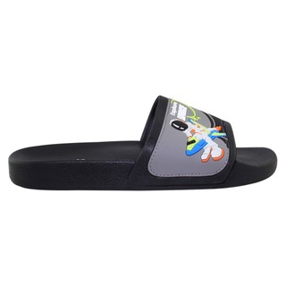 Dép quai ngang bé trai Bita's EBY.15 (Đen + Đỏ + Navy)