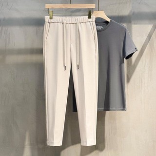 Quần baggy nam cạp chun form công sở, quần tây nam 5 màu cơ bản nhiều lưa chọn