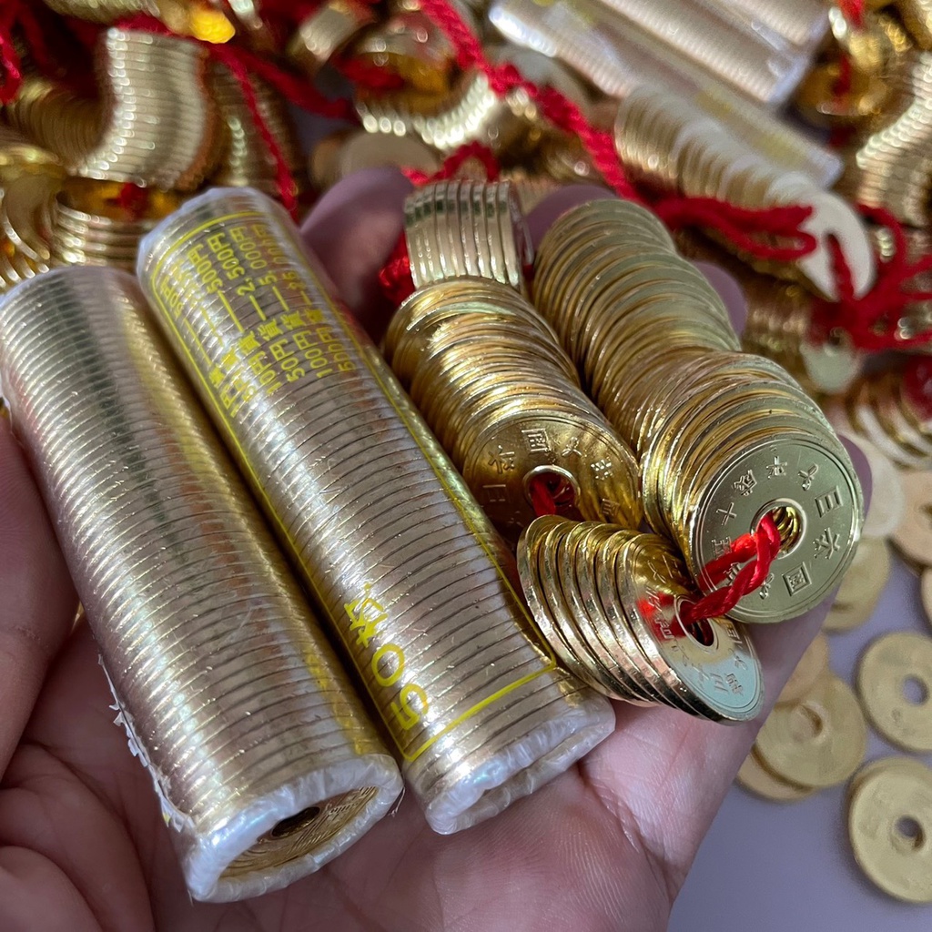 Đồng Xu 5 Yên Nhật May Mắn, đồng xu may mắn, quà tặng ý nghĩa