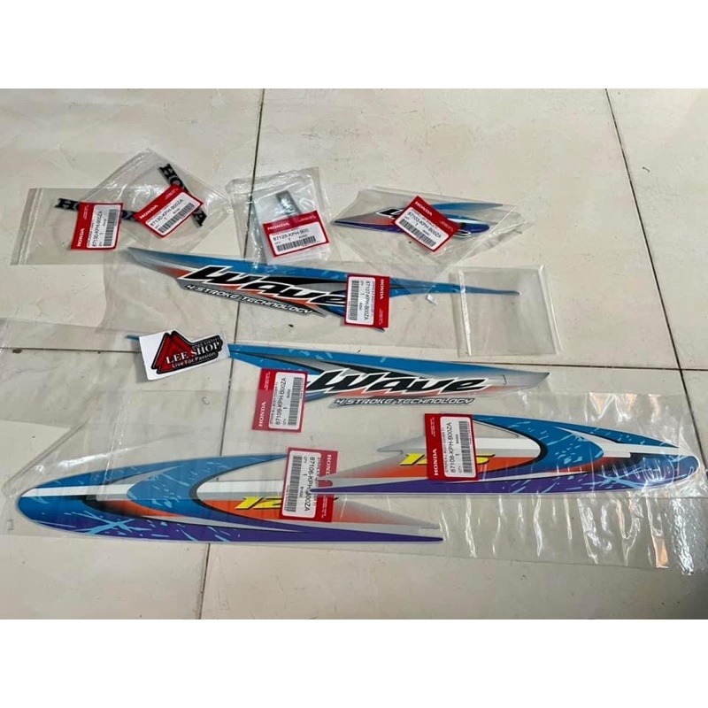 Tem wave zin chính hãng đời 2002 xanh dương