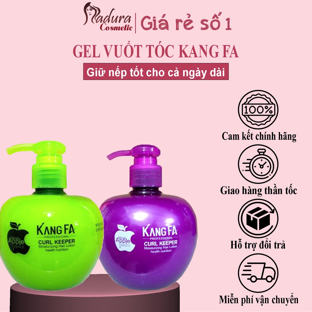 Gel tạo kiểu giữ nếp cho tóc xoăn KangFa Curl Keeper 260ml CT37