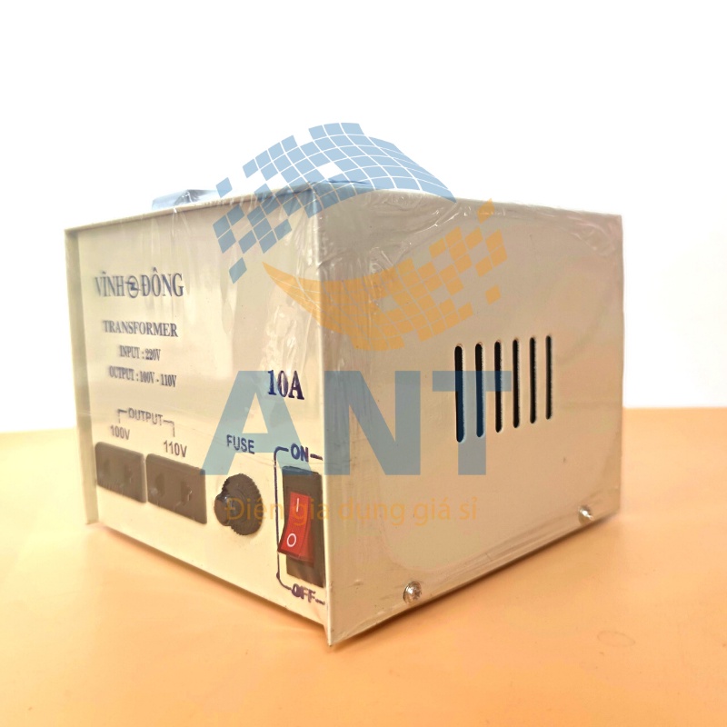 Biến áp 1000w/10A - 1500w/15A đổi nguồn 220V ra 100V - 110V