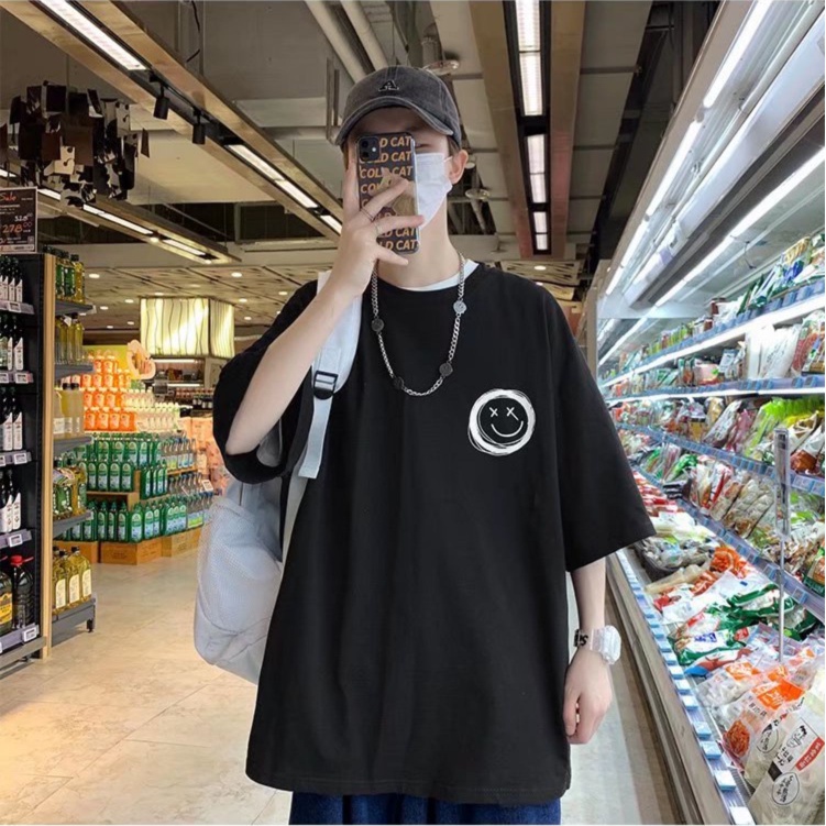 Áo phông tay lỡ nam nữ unisex form rộng phong cách mùa hè chất đẹp