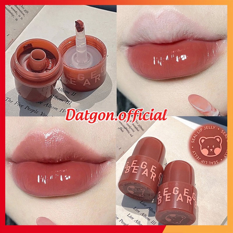 Son Môi Gegebear Dạng Hũ Dưỡng Ẩm Màu Sắc Ngọt Ngào GX1022