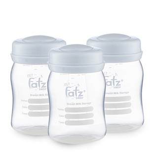 Bình trữ sữa 150ml (bộ 3 bình) Fatzbaby FB0120NH