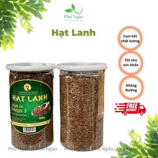 Hạt lanh nâu hữu cơ (250gr/500gr)
