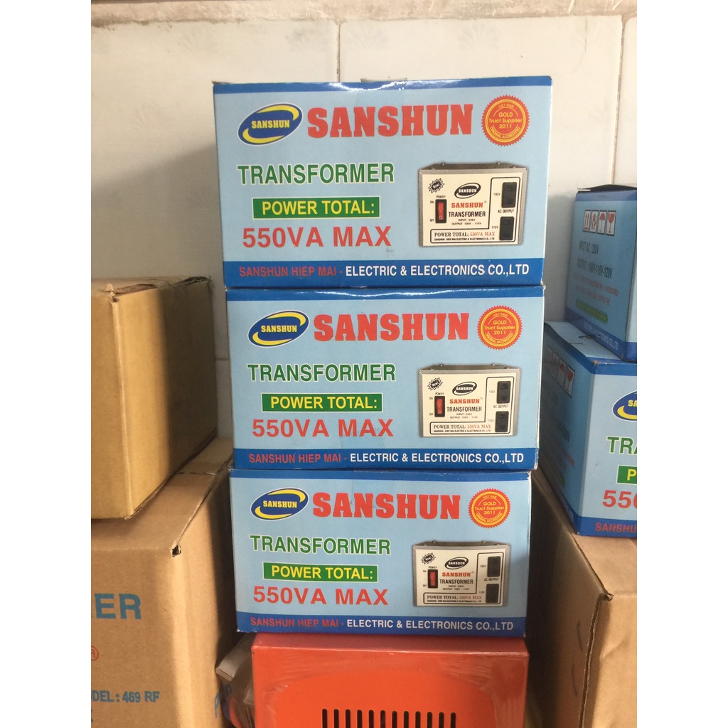 Biến áp sanshun 550W cho các dàn âm thanh nội địa-đồ mỹ-Nhật