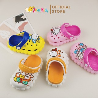 Dép sục siêu nhẹ, dép sục bé trai, dép sục bé gái cute nhiều màu chống trơn trượt cho bé từ 1-8 tuổi zonekids - s02
