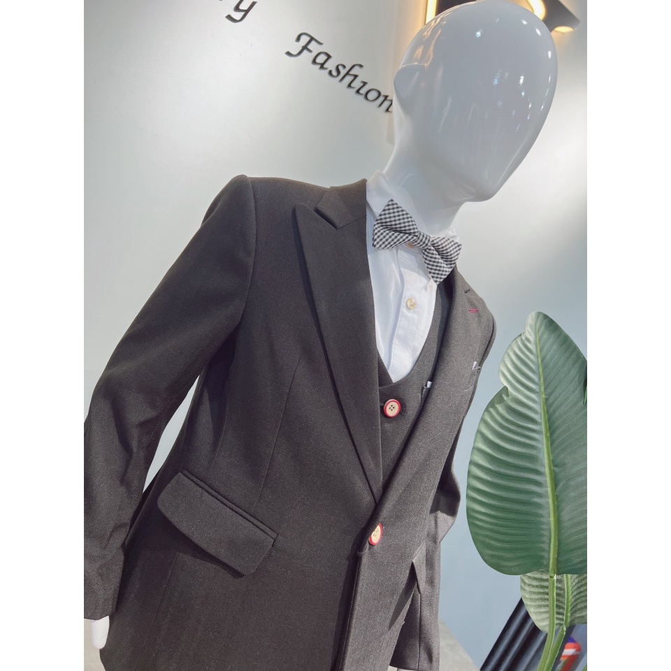 Cho thuê Vest trẻ em màu đen