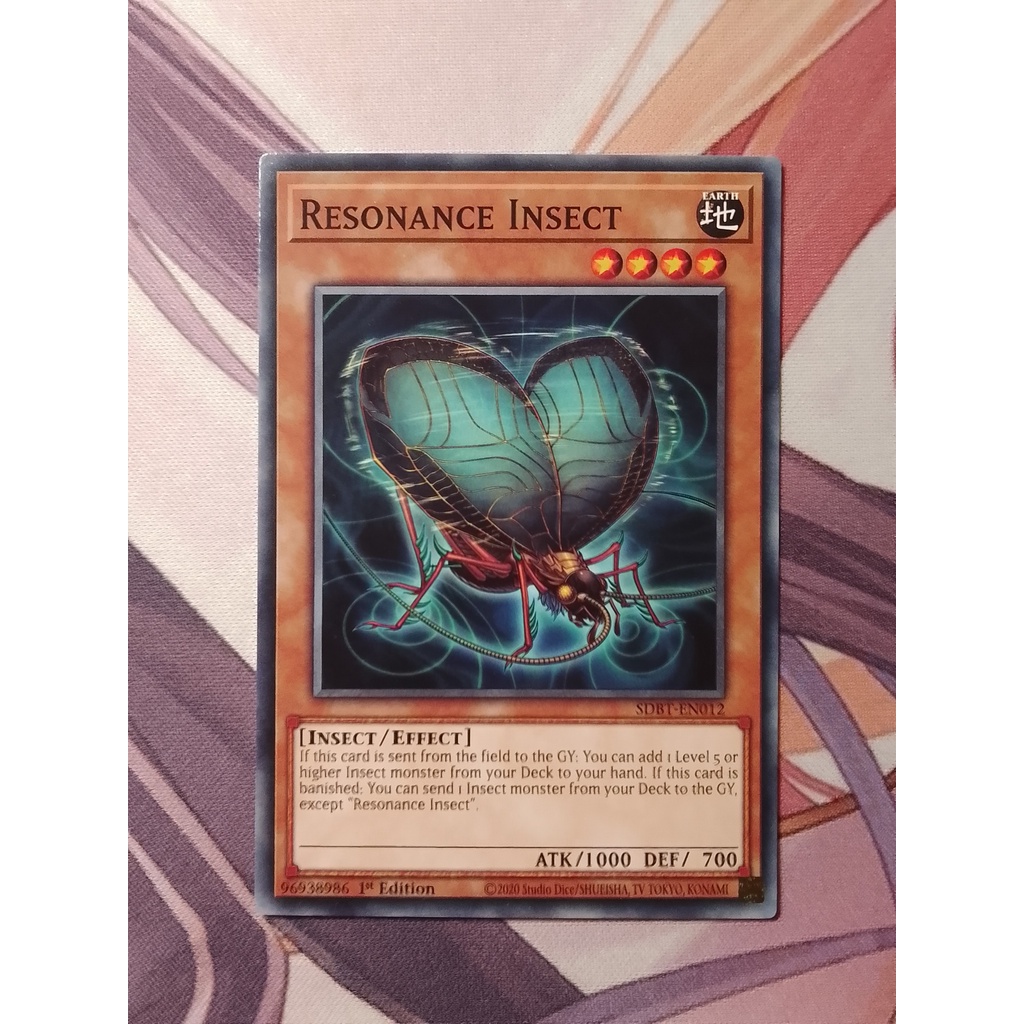Thẻ Bài Yugioh: Resonance Insect SDBT-EN012