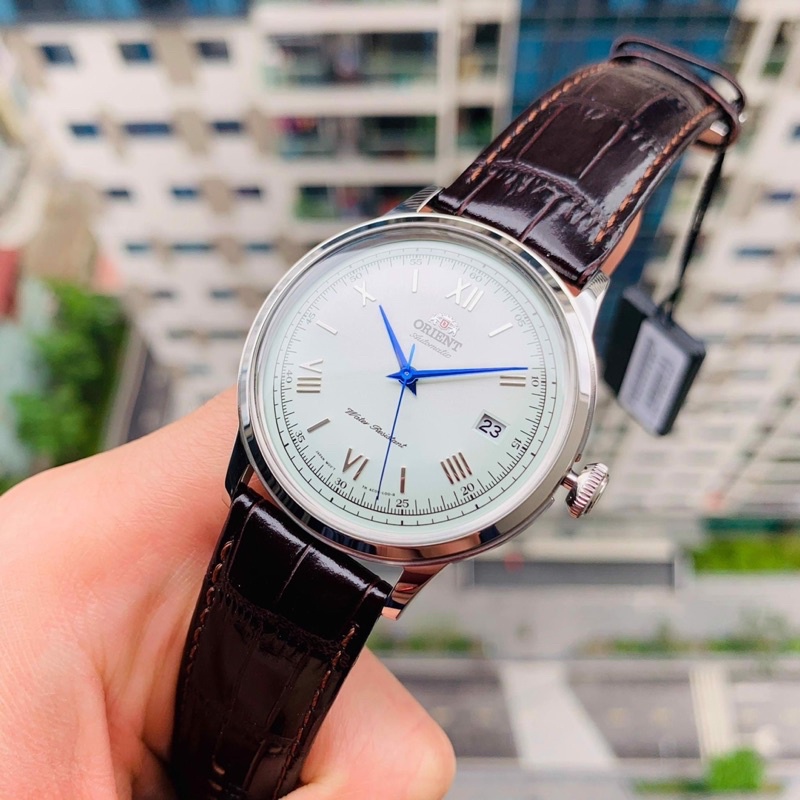 Đồng hồ nam dây da Orient Bambino FAC00009W0