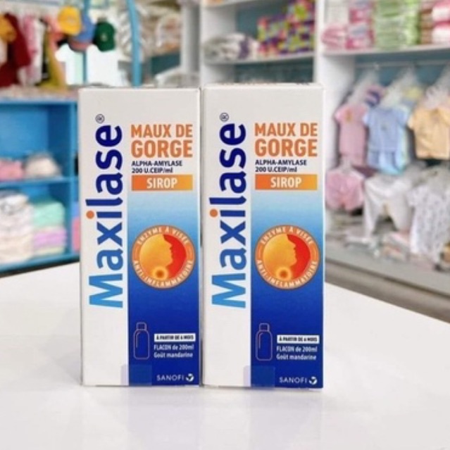 Siro Hoa Quả Maxilase Pháp - Siro  Maxilase Nội Địa Pháp