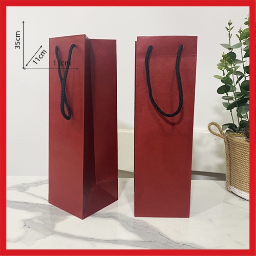 01 TÚI GIẤY KRAFT DÀI  11 X 35 X 11 CM