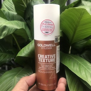 Paste tạo kiểu Goldwell Roughman Creative Texture 100ml ( mẫu mới) new 2026