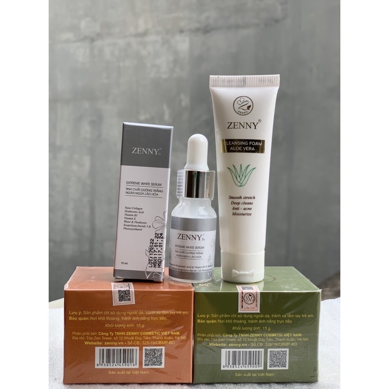 Bộ đôi kem Zenny ngày đêm