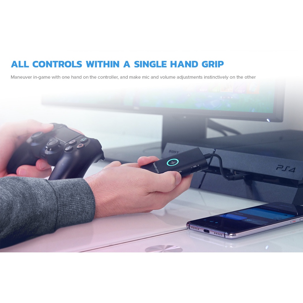 Bộ Khuếch Đại Âm Thanh Sáng Tạo Blaster G3 USB-C DAC Cho Tay Cầm Chơi Game PS4 Nintendo Switch