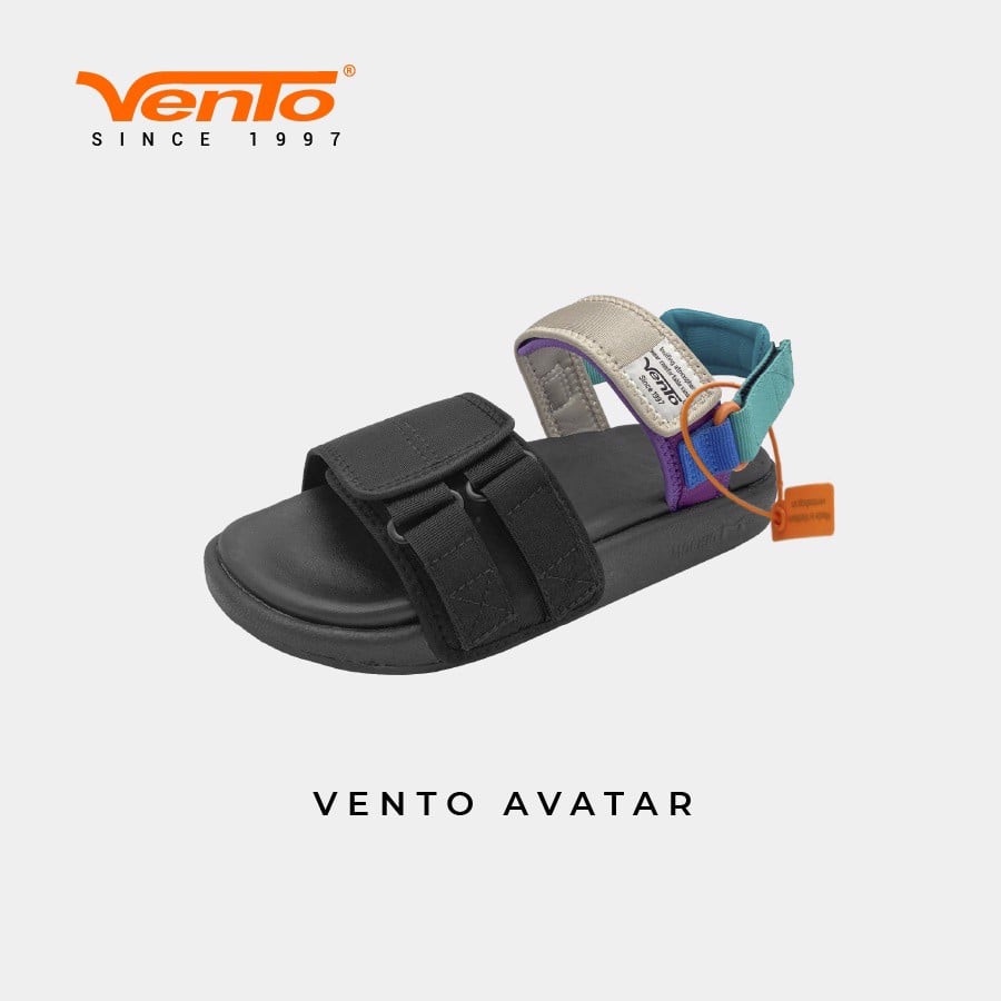 Giày Sandal Nữ VENTO AVATAR Màu Be Cam/Đen Xanh SD10112W