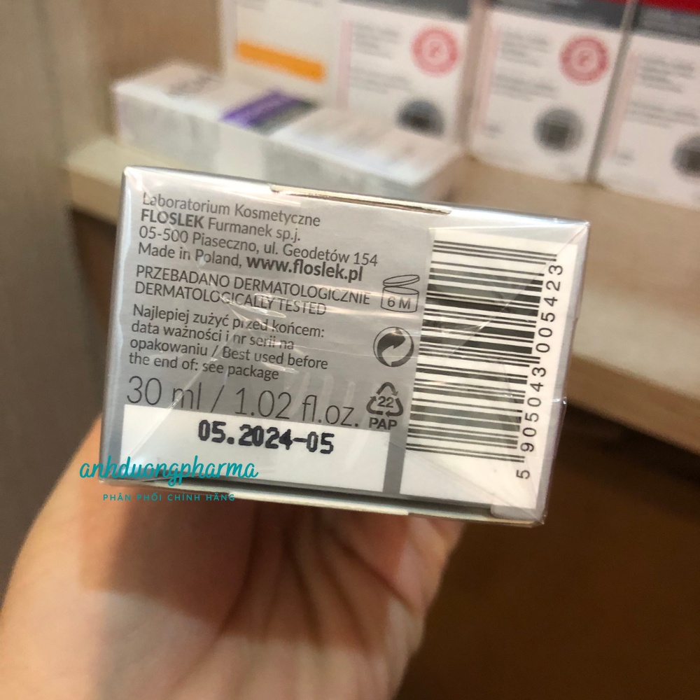 Tinh chất peel tái tạo làm sáng da FLOSLEK Skincare Expert WHITENING LIGHTENING ACID PEEL 30ml