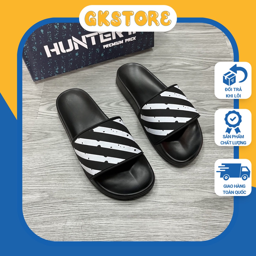 Dép nam boy phố off - white hàng hottrend 2023