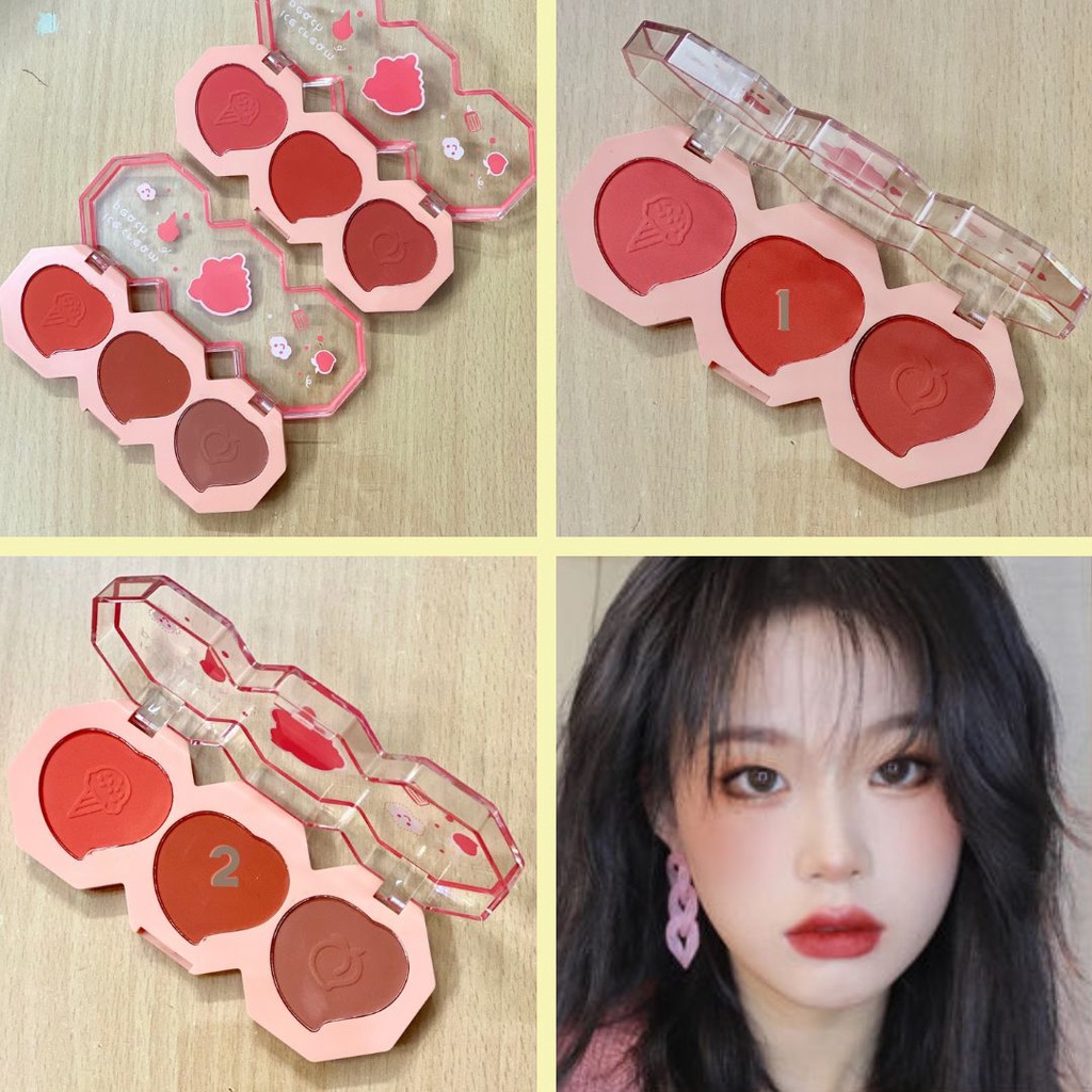 Phấn má hồng Kiss Beauty