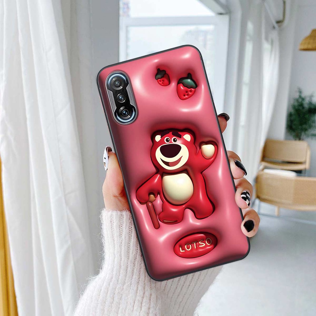 Ốp lưng Xiaomi Redmi K40 / K40 Pro / Gaming in hình trái tim gấu hoa vịt thỏ siêu đáng yêu, ốp rẻ đẹp