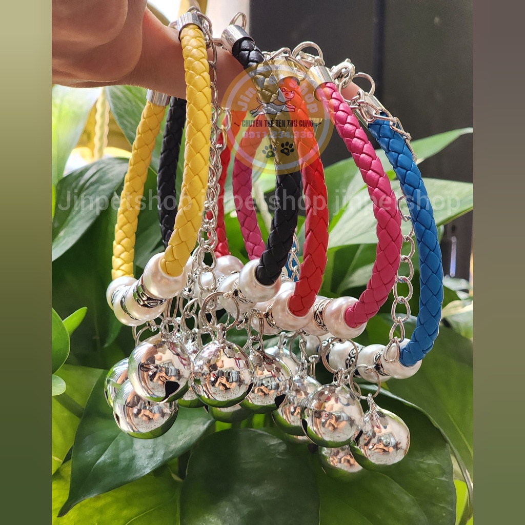 Vòng Cổ Chó Mèo - Vòng Dây Charm Cho Mèo/Cún ( Size từ 1kg đến 10kg )