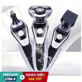 Máy cạo râu đa năng 3 lưỡi kép rayco máy cạo râu cạo sát êm sạc pin nhanh chống nước