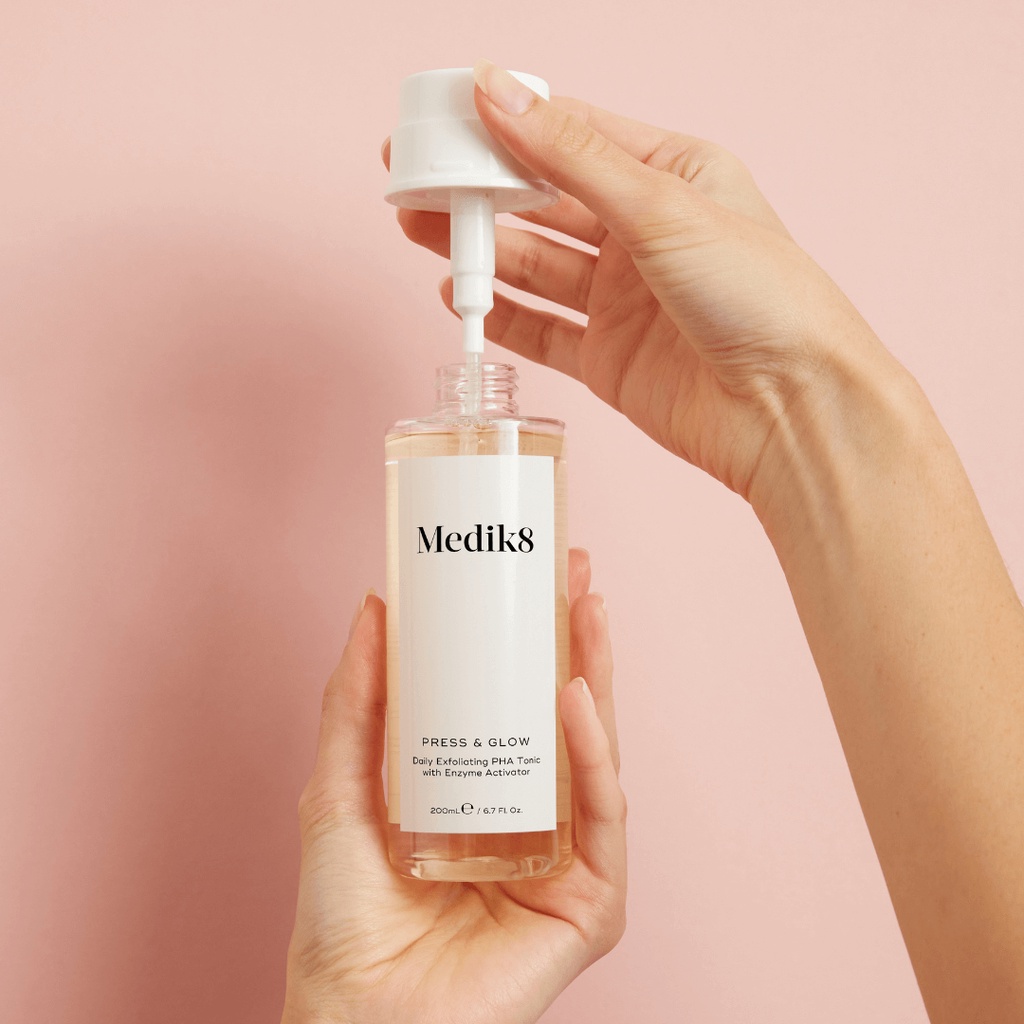 Nước Hoa Hồng Toner Medik8 Press & Glow 200ml