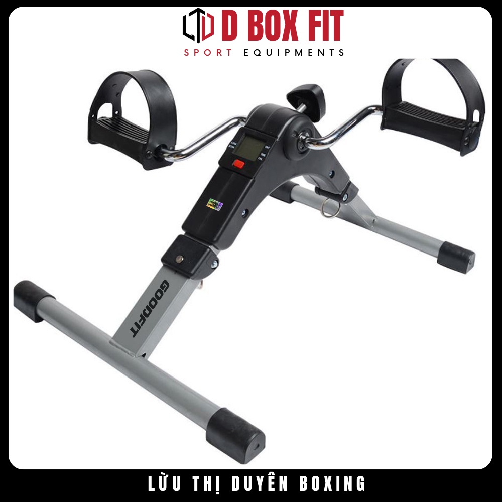 Xe đạp thể thao gấp gọn mini D Box Fit tùy chỉnh độ nặng, tập luyện thể dục tại nhà GF002MB - Hàng Chính Hãng