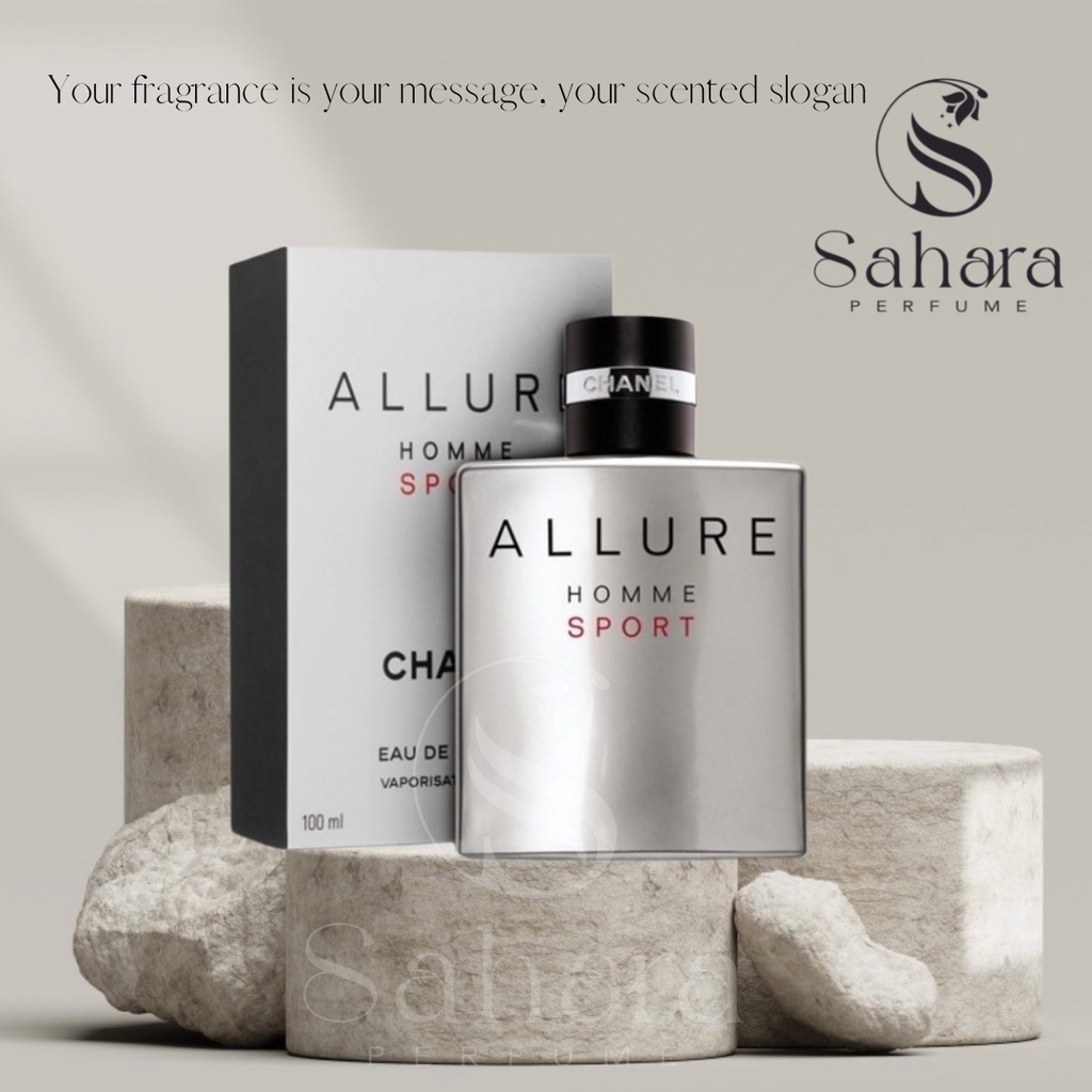 Allure Homme Sport EDT 100ml | Nước hoa nam C H A N E L tươi mát nam tính | Sahara Perfume