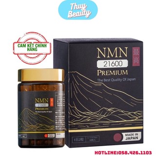 Viên uống trẻ hóa da nmn premium 21600 nhật bản,tăng cường tuổi thọ - hộp 60 viên