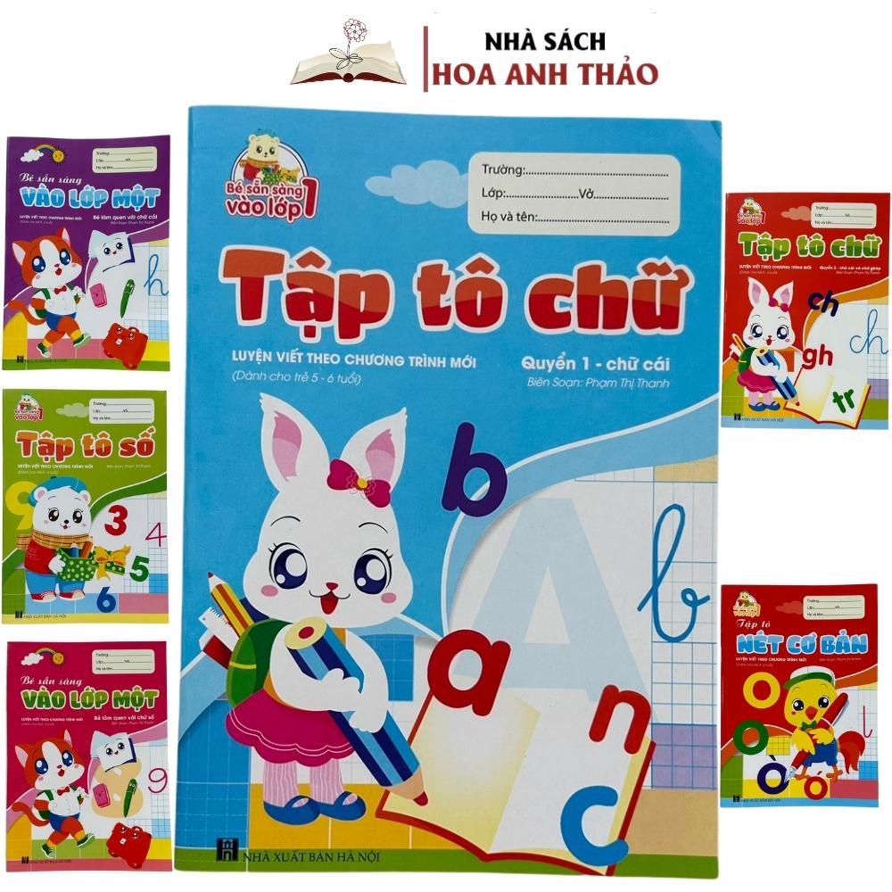 Sách - Bé Sẵn Sàng Vào Lớp 1 - Luyện Viêt Theo Chương Trình Mới